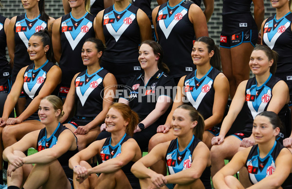 AFLW 2025 Media - Port Adelaide Team Photo Day - A-60703061