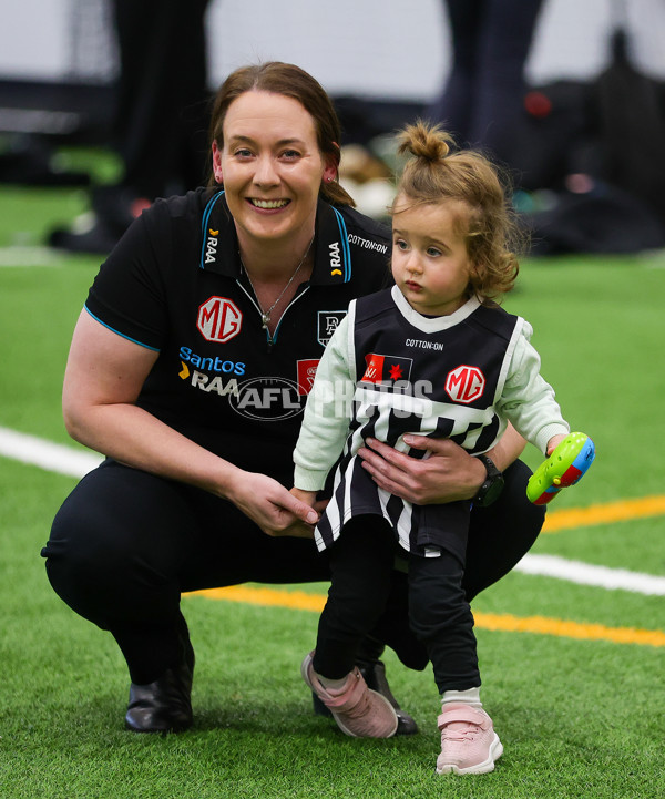 AFLW 2025 Media - Port Adelaide Team Photo Day - A-60703062