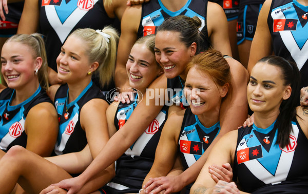 AFLW 2025 Media - Port Adelaide Team Photo Day - A-60703072