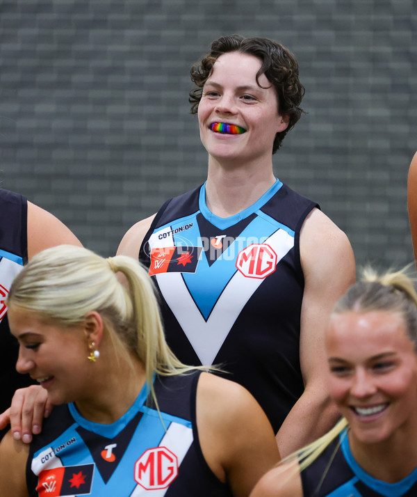 AFLW 2025 Media - Port Adelaide Team Photo Day - A-60703077