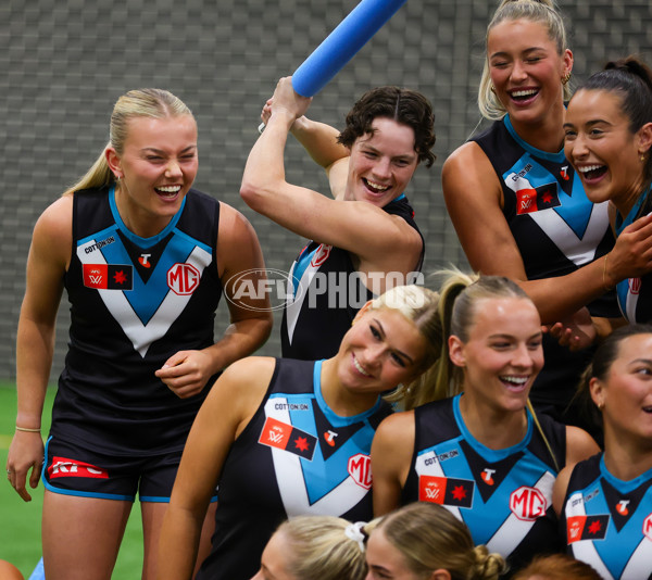 AFLW 2025 Media - Port Adelaide Team Photo Day - A-60703078