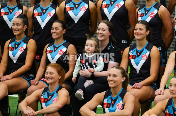 AFLW 2025 Media - Port Adelaide Team Photo Day - A-60703354