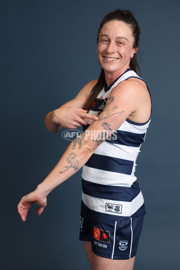 AFLW 2025 Portraits - Geelong - A-60705698