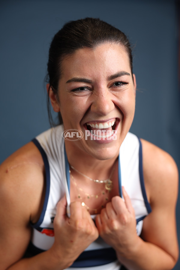 AFLW 2025 Portraits - Geelong - A-60705699