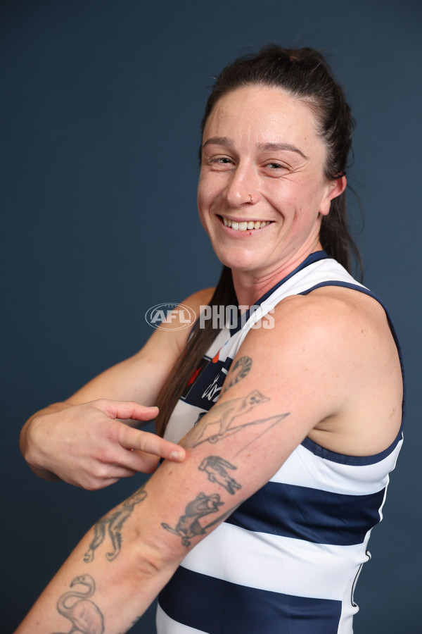 AFLW 2025 Portraits - Geelong - A-60705701