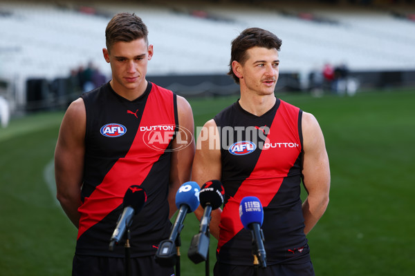 AFL 2025 Media - Australian Wallabies and Essendon Bombers Media Opportunity - A-60706541