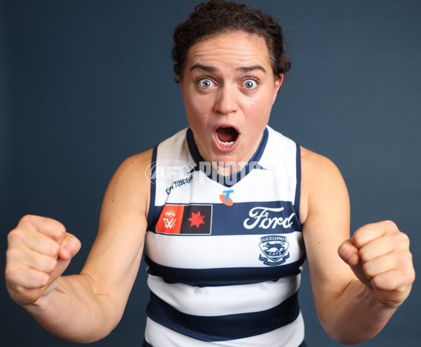 AFLW 2025 Portraits - Geelong - A-60708276