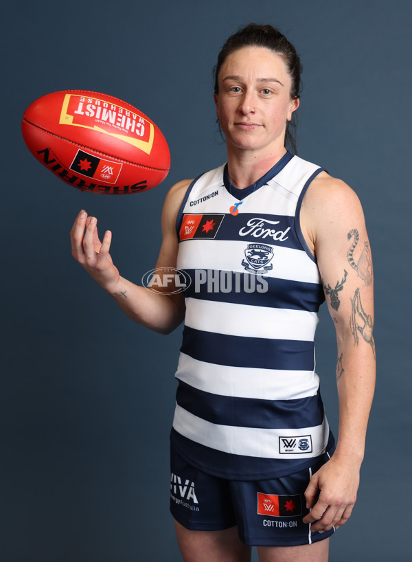 AFLW 2025 Portraits - Geelong - A-60708278