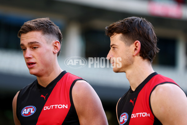 AFL 2025 Media - Australian Wallabies and Essendon Bombers Media Opportunity - A-60708288