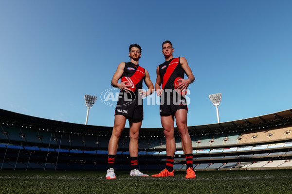 AFL 2025 Media - Australian Wallabies and Essendon Bombers Media Opportunity - A-60709127