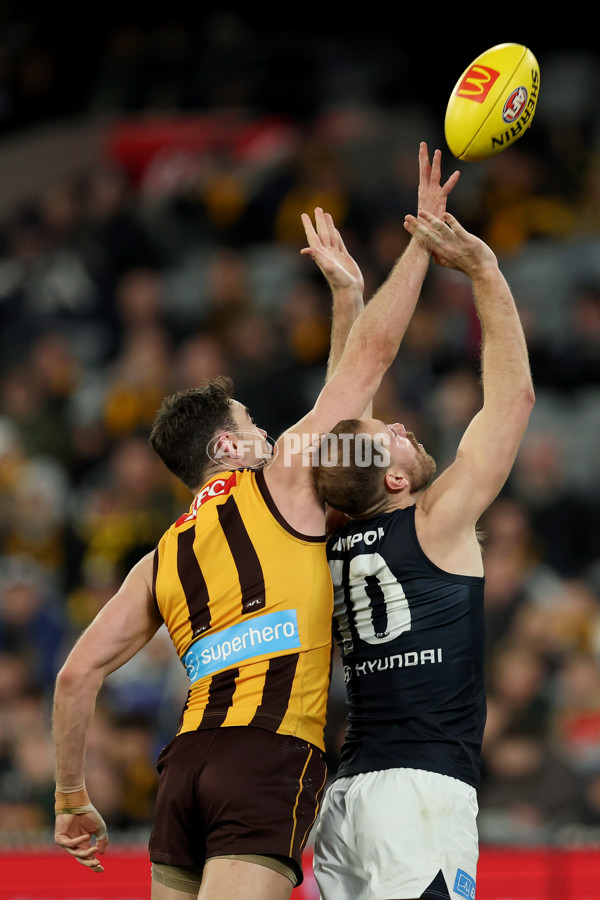 AFL 2025 Round 20 - Hawthorn v Carlton - A-60726772