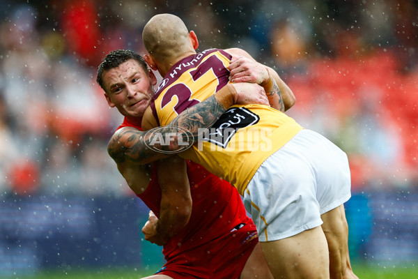 AFL 2025 Round 20 - Gold Coast v Brisbane - A-60764449