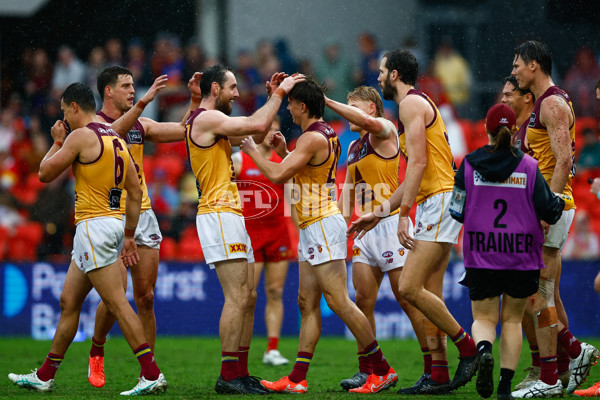 AFL 2025 Round 20 - Gold Coast v Brisbane - A-60778075