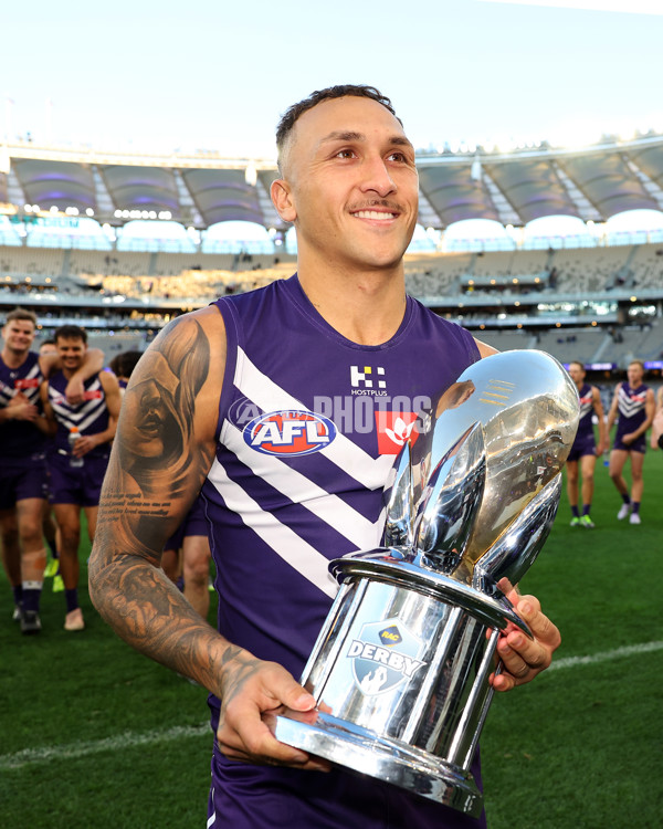 AFL 2025 Round 20 - Fremantle v West Coast - A-60795704