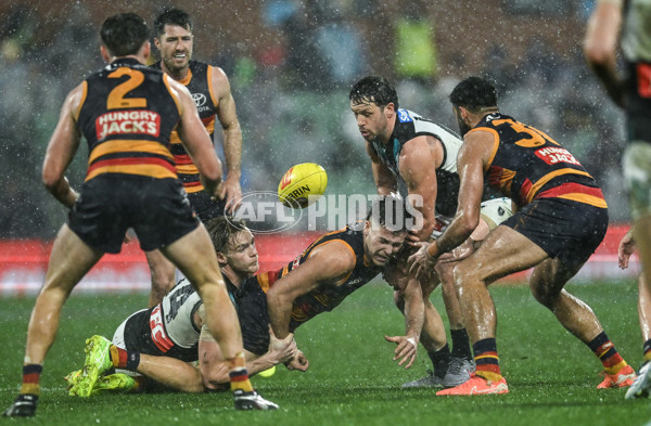 AFL 2025 Round 20 - Adelaide v Port Adelaide - A-60799110