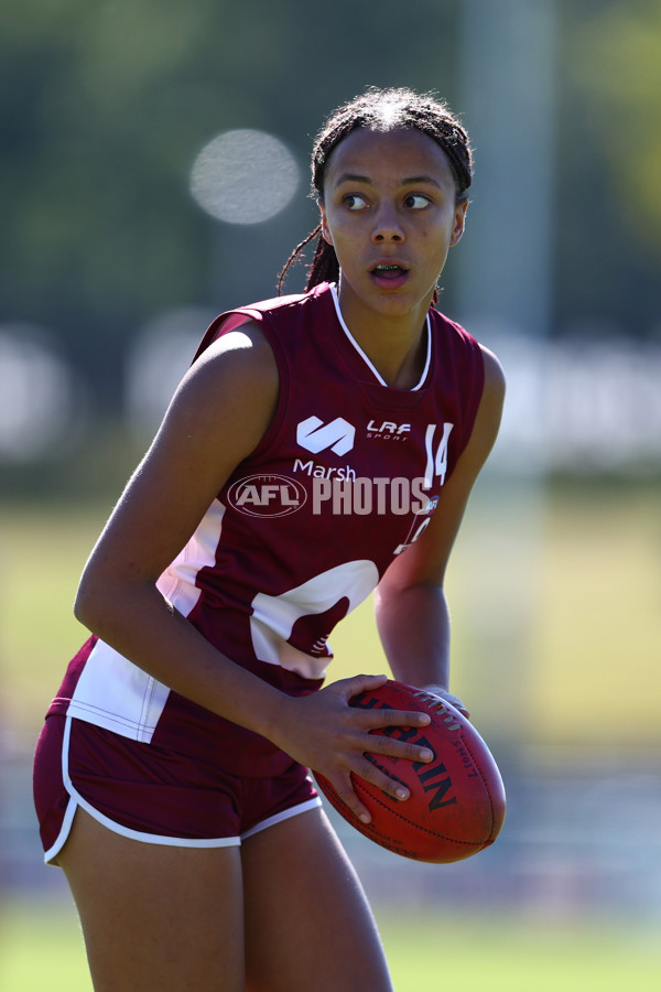 AFL National Championships U18 Girls 2025 - Queensland v Allies - A-60800945