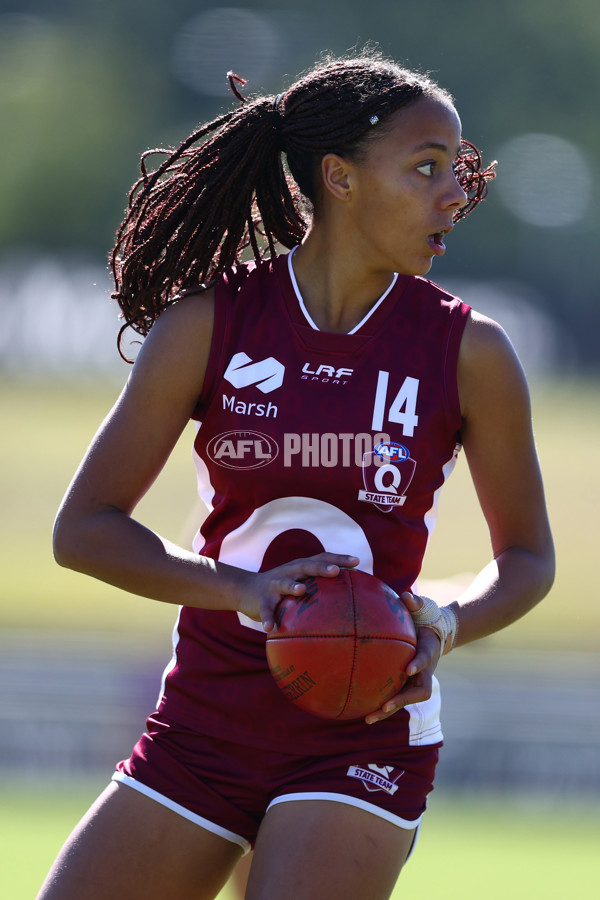 AFL National Championships U18 Girls 2025 - Queensland v Allies - A-60802013
