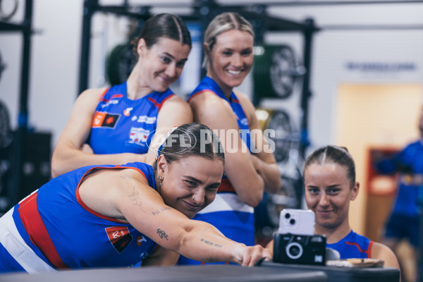AFLW 2025 Media - Western Bulldogs Team Photo Day - A-60824167