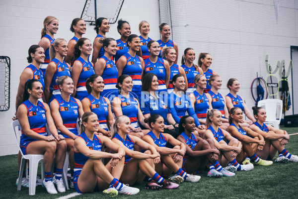 AFLW 2025 Media - Western Bulldogs Team Photo Day - A-60824183