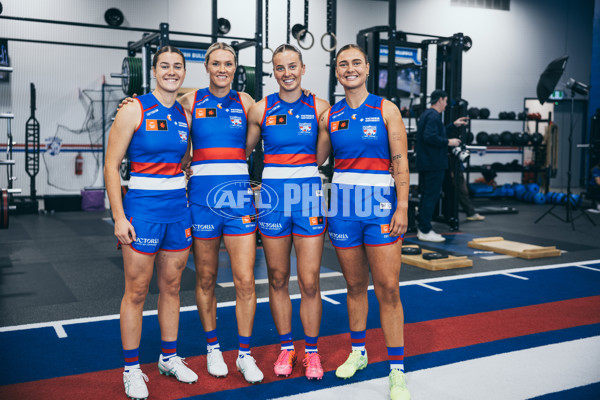 AFLW 2025 Media - Western Bulldogs Team Photo Day - A-60824258