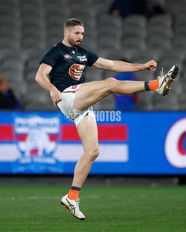 AFL 2025 Round 21 - Western Bulldogs v GWS - A-60844424