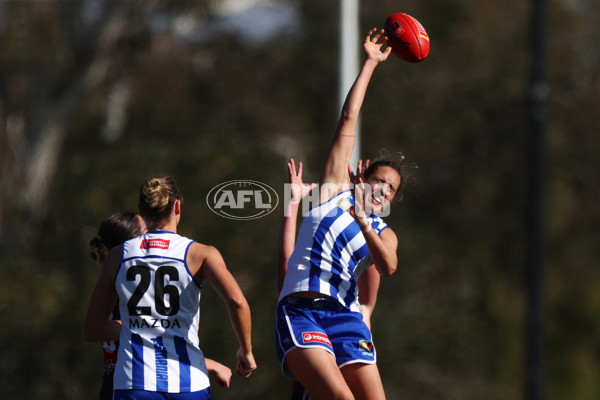 AFLW 2025 Practice Match - North Melbourne v Essendon - A-60934104