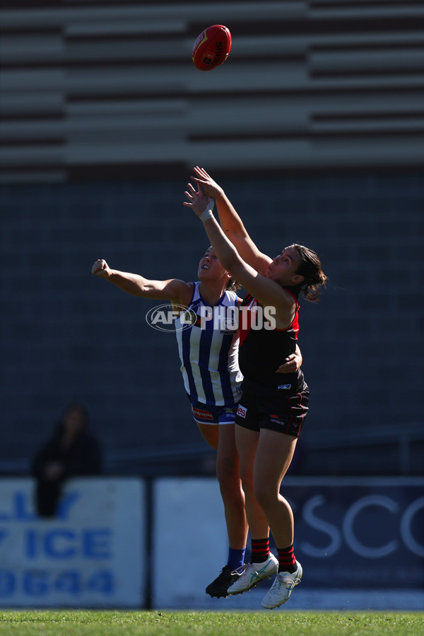 AFLW 2025 Practice Match - North Melbourne v Essendon - A-60972528