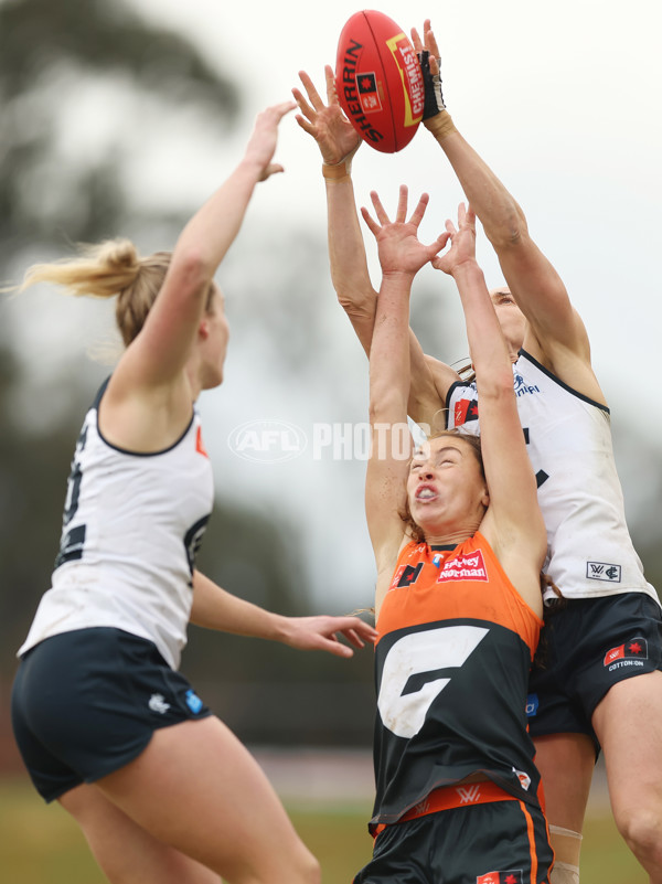 AFLW 2025 Practice Match - GWS v Carlton - A-60972571