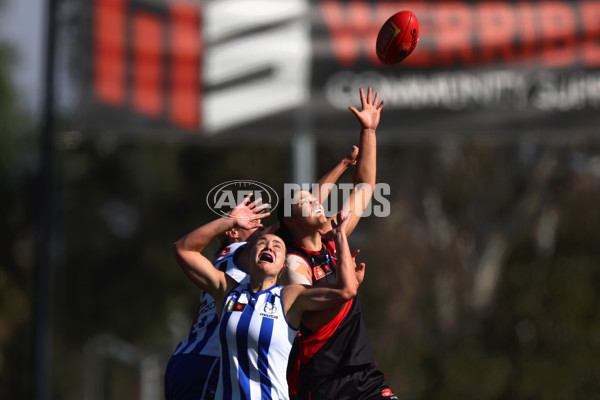 AFLW 2025 Practice Match - North Melbourne v Essendon - A-60976341