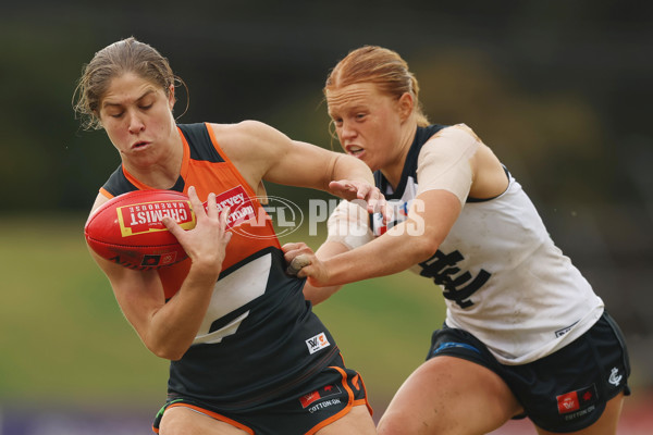 AFLW 2025 Practice Match - GWS v Carlton - A-60976356