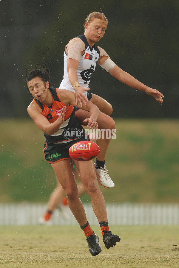 AFLW 2025 Practice Match - GWS v Carlton - A-60976367