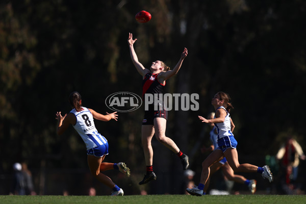 AFLW 2025 Practice Match - North Melbourne v Essendon - A-60979346