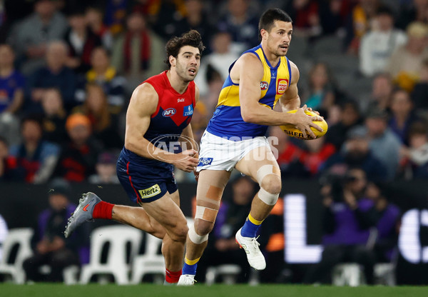 AFL 2025 Round 21 - Melbourne v West Coast - A-60980492