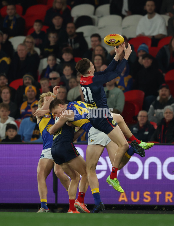 AFL 2025 Round 21 - Melbourne v West Coast - A-60980497