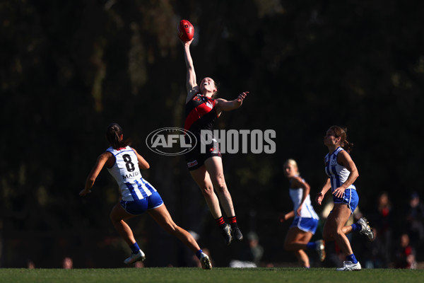 AFLW 2025 Practice Match - North Melbourne v Essendon - A-60980517