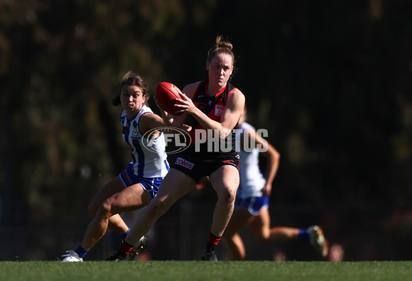 AFLW 2025 Practice Match - North Melbourne v Essendon - A-60980519
