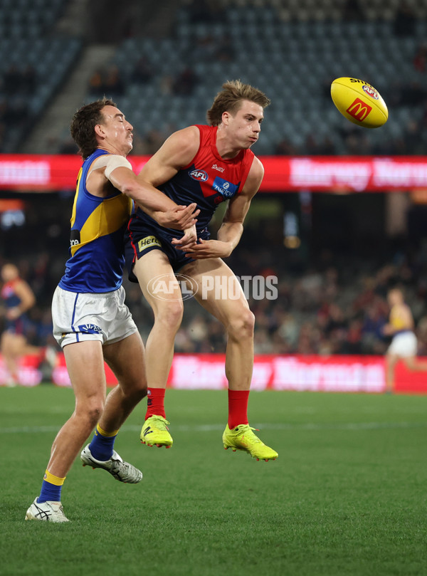 AFL 2025 Round 21 - Melbourne v West Coast - A-60980529