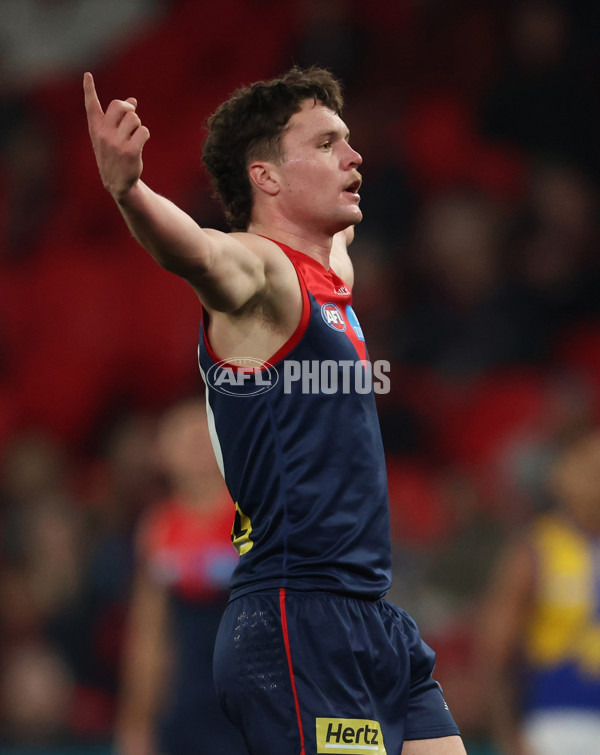 AFL 2025 Round 21 - Melbourne v West Coast - A-60980544