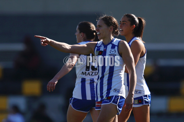 AFLW 2025 Practice Match - North Melbourne v Essendon - A-60980553