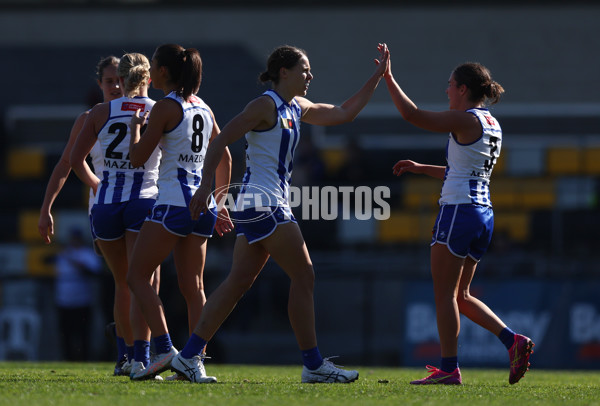 AFLW 2025 Practice Match - North Melbourne v Essendon - A-60980554