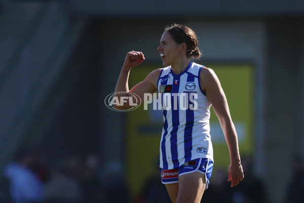 AFLW 2025 Practice Match - North Melbourne v Essendon - A-60983419