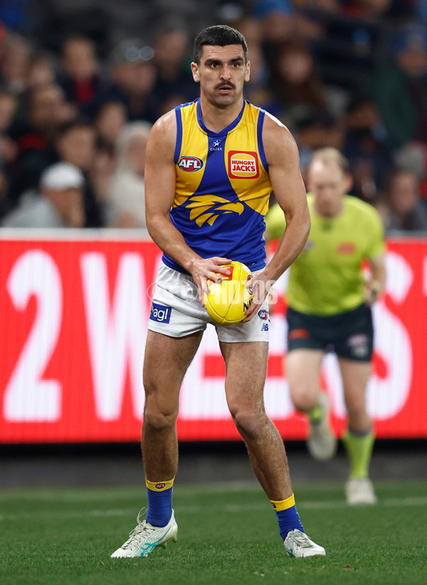 AFL 2025 Round 21 - Melbourne v West Coast - A-60983431