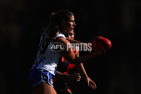 AFLW 2025 Practice Match - North Melbourne v Essendon - A-60983451