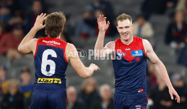 AFL 2025 Round 21 - Melbourne v West Coast - A-60983458
