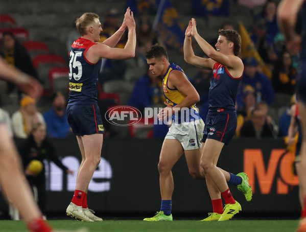 AFL 2025 Round 21 - Melbourne v West Coast - A-60983469