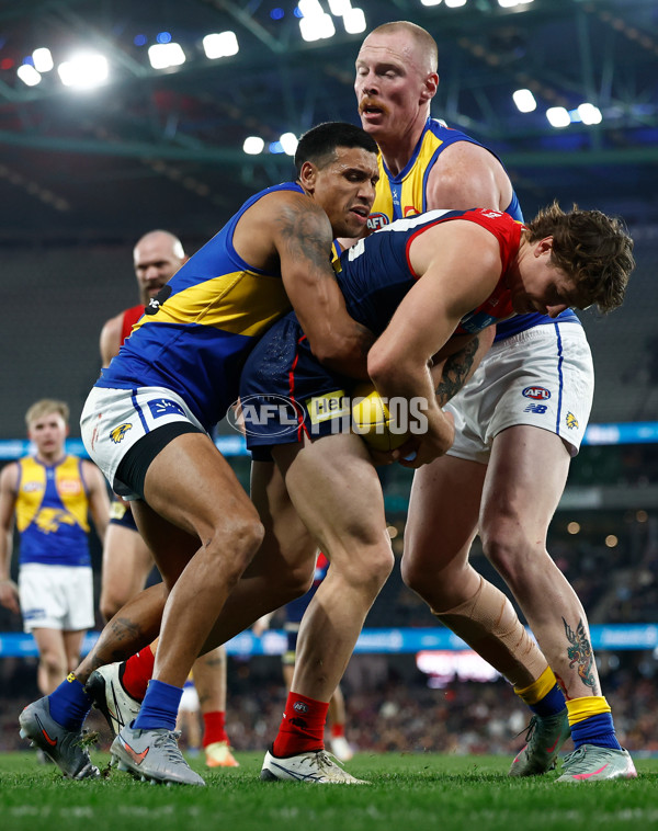 AFL 2025 Round 21 - Melbourne v West Coast - A-60983486
