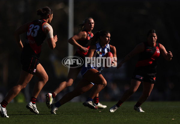 AFLW 2025 Practice Match - North Melbourne v Essendon - A-60985132