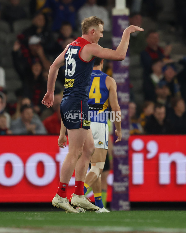 AFL 2025 Round 21 - Melbourne v West Coast - A-60985149