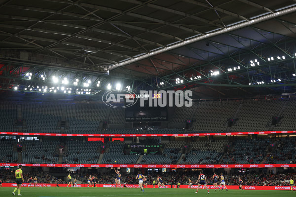 AFL 2025 Round 21 - Melbourne v West Coast - A-60985154