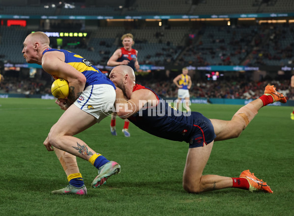 AFL 2025 Round 21 - Melbourne v West Coast - A-60985163
